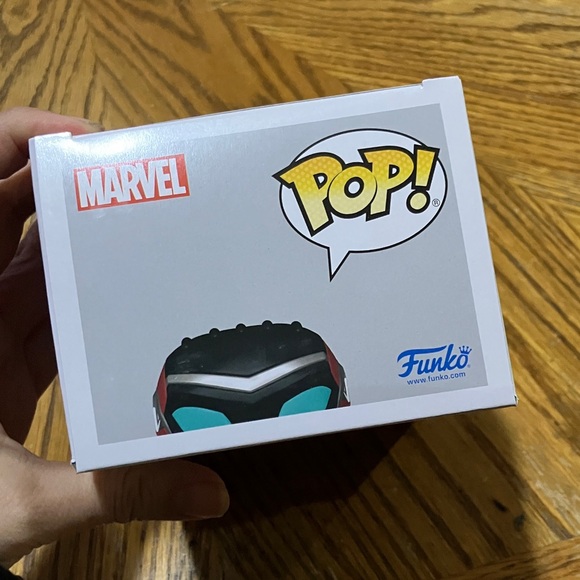 Funko Pop Ironheart MK 2 with Red and Black Design - Picture 3 of 5